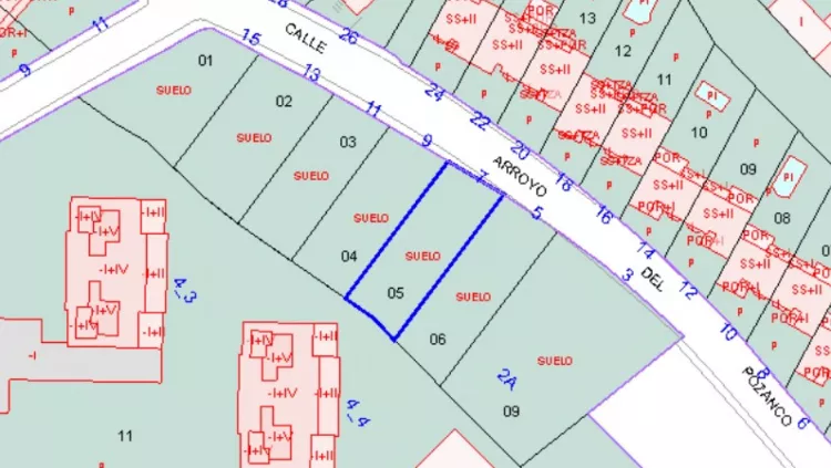 Parcela CV10620 en Colmenar Viejo